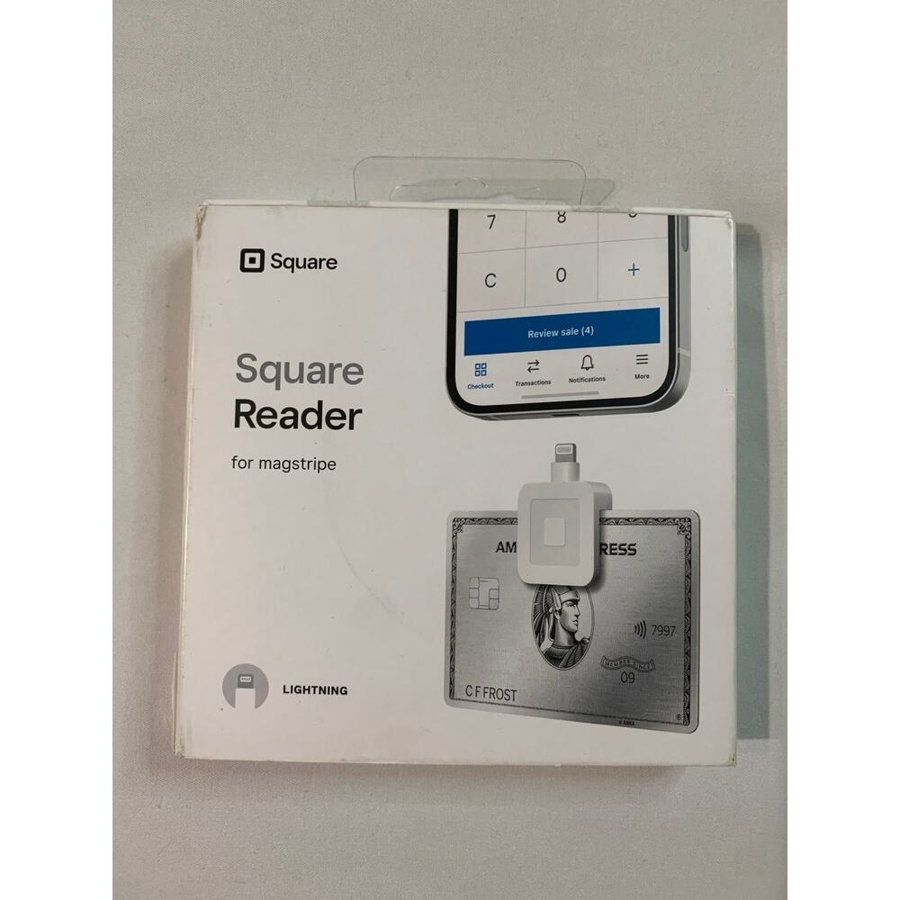 Square Reader for Magstripe Lightning Connector iPhone iPad Credit Card POS New